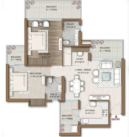1310 Sq.Ft