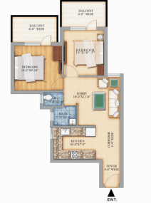 865 Sq.Ft