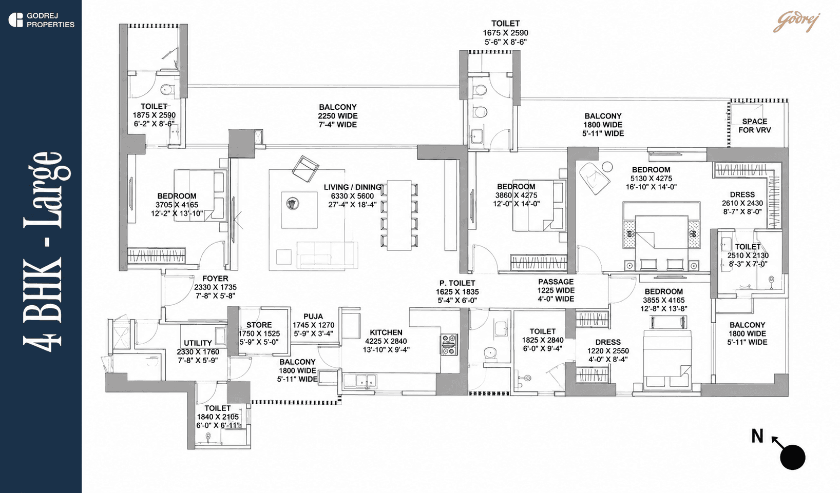 4 BHK